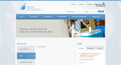Desktop Screenshot of operationspaix.net
